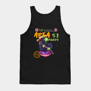 Death Music Space Alien Tank Top